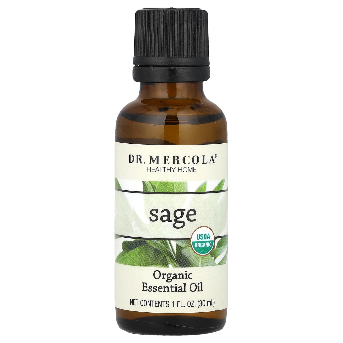 Dr. Mercola, Organic Essential Oil, Sage, 1 oz (30 ml)