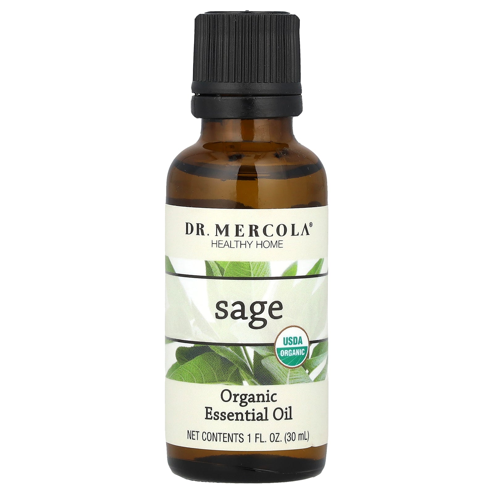 Dr. Mercola, Organic Essential Oil, Sage, 1 oz (30 ml)