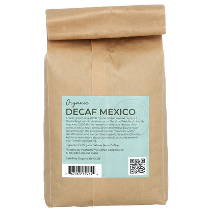 Starwest Botanicals, Organic Decaf Mexico Coffee, Huatusco, Whole Bean, Medium Roast, 2 lbs (907 g)