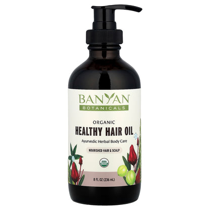Banyan Botanicals, Organic Healthy Hair Oil, 8 fl oz (236 ml)