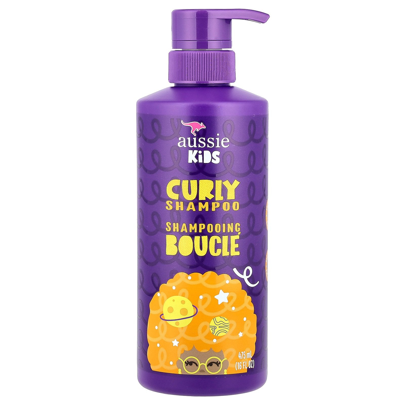 Aussie, Kids, Curly Shampoo, Sunny Tropical Fruit, 16 fl oz (475 ml)