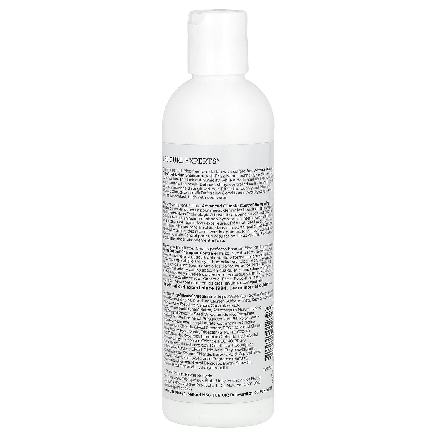 Ouidad, Advanced Climate Control®, Defrizzing Shampoo, All Curl Types, 8.5 fl oz (250 ml)