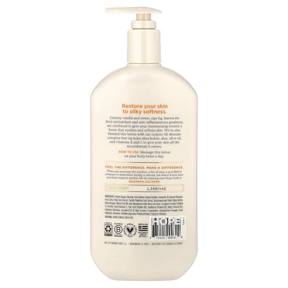 Soapbox, Ultra Hydrating Body Lotion, Vanilla Bean + Fig, 16 fl oz (473 ml)