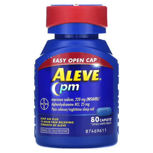 Aleve, PM, 80 Caplets