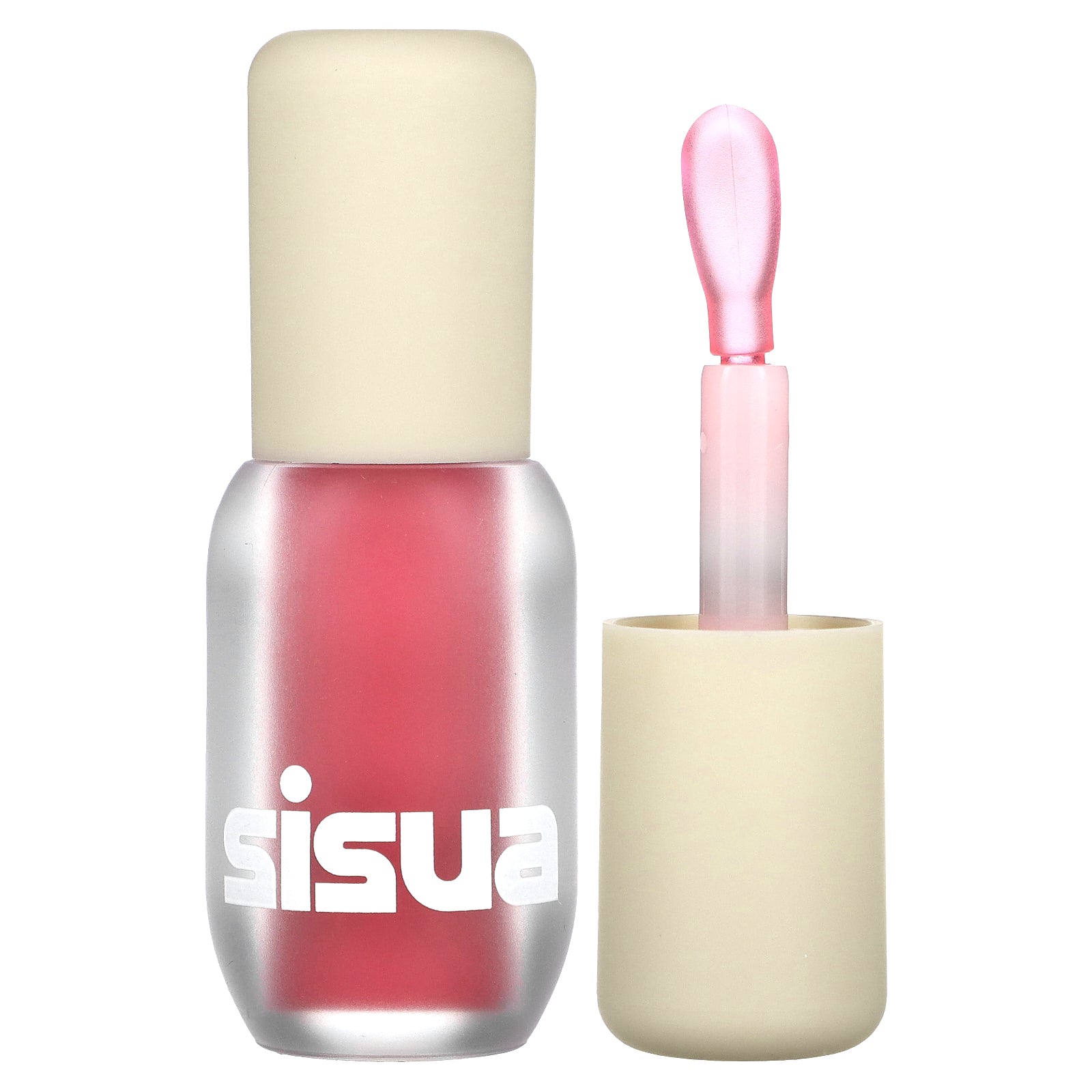 Unleashia, Sisua, Popcorn Syrup Lip Plumper, No. 1 Strawberry Cream, 3.8 g