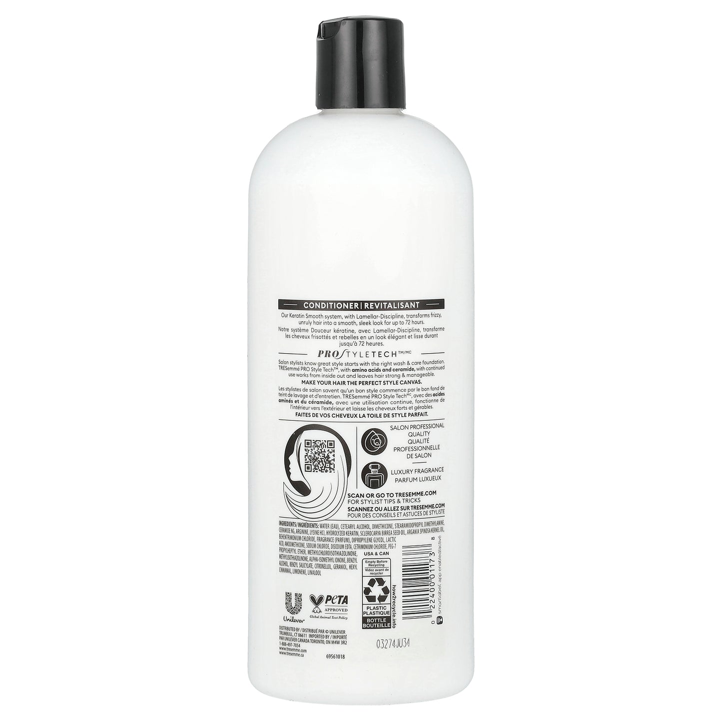 TRESemmé, Keratin Smooth Conditioner, 28 fl oz (828 ml)