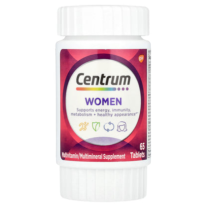 Centrum, Women Multivitamin, 65 Tablets