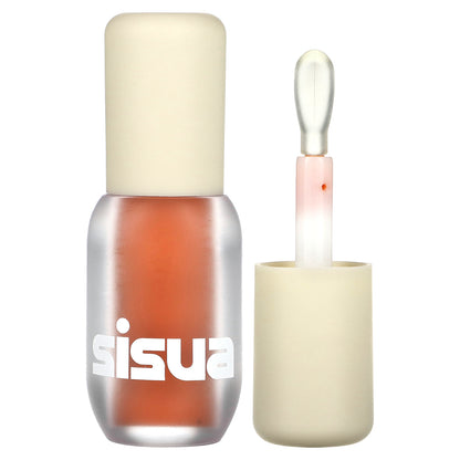 Unleashia, Sisua, Popcorn Syrup Lip Plumper, No. 2 Mango Caramel, 3.8 g