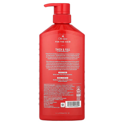 Old Spice, 2 in 1 Shampoo & Conditioner, Thick & Full, Deep Sea Minerals, 21.9 fl oz (650 ml)