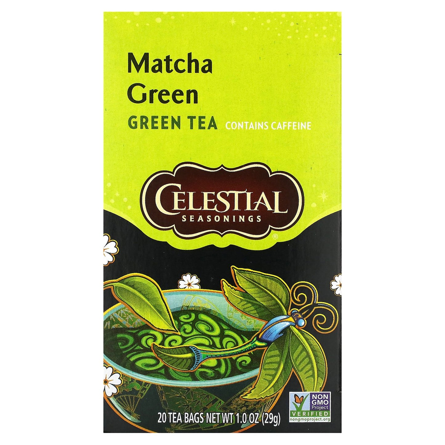 Celestial Seasonings, Green Tea, Matcha, 20 Tea Bags, 1 oz (29 g) Each