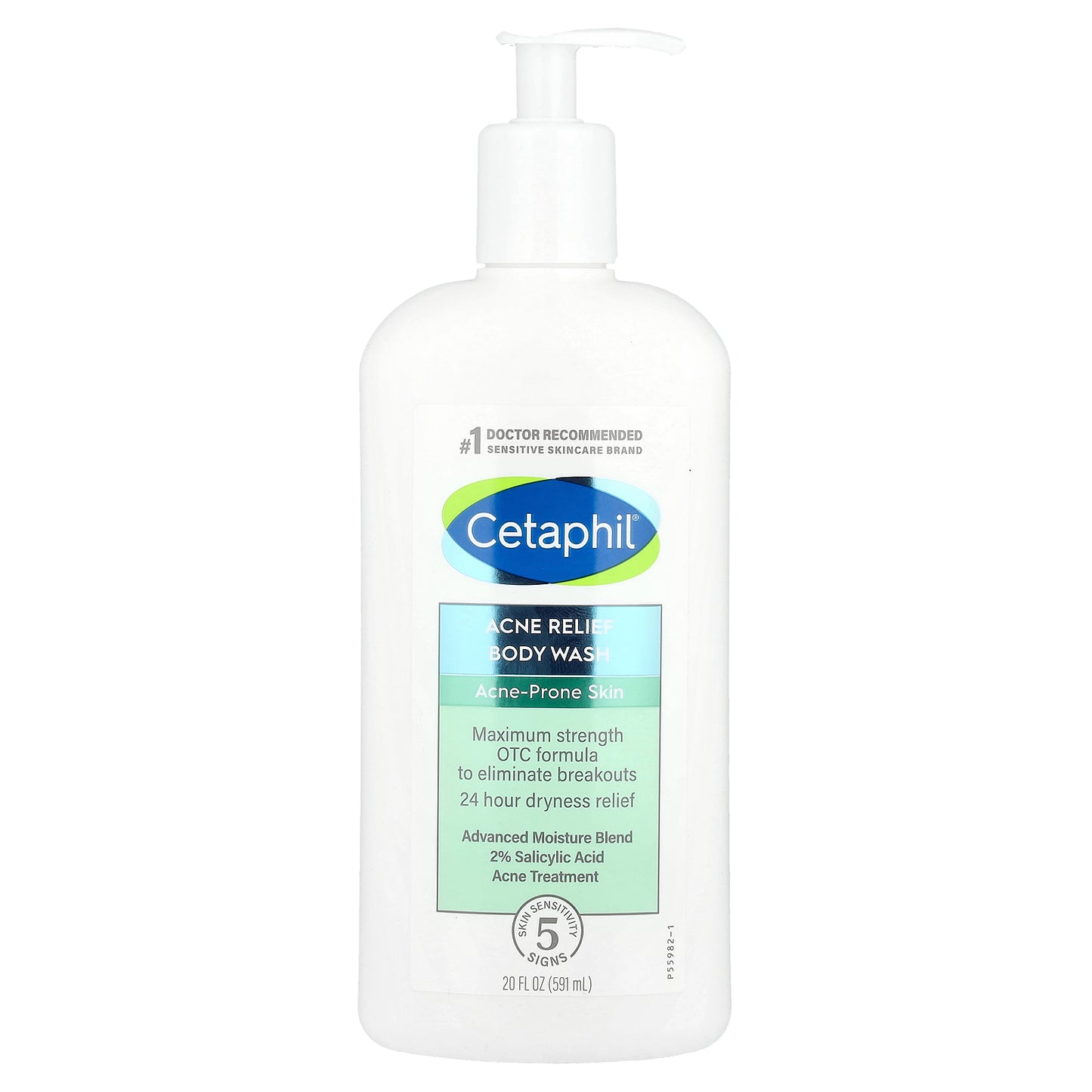 Cetaphil, Acne Relief Body Wash, Acne-Prone Skin, 20 fl oz (591 ml)