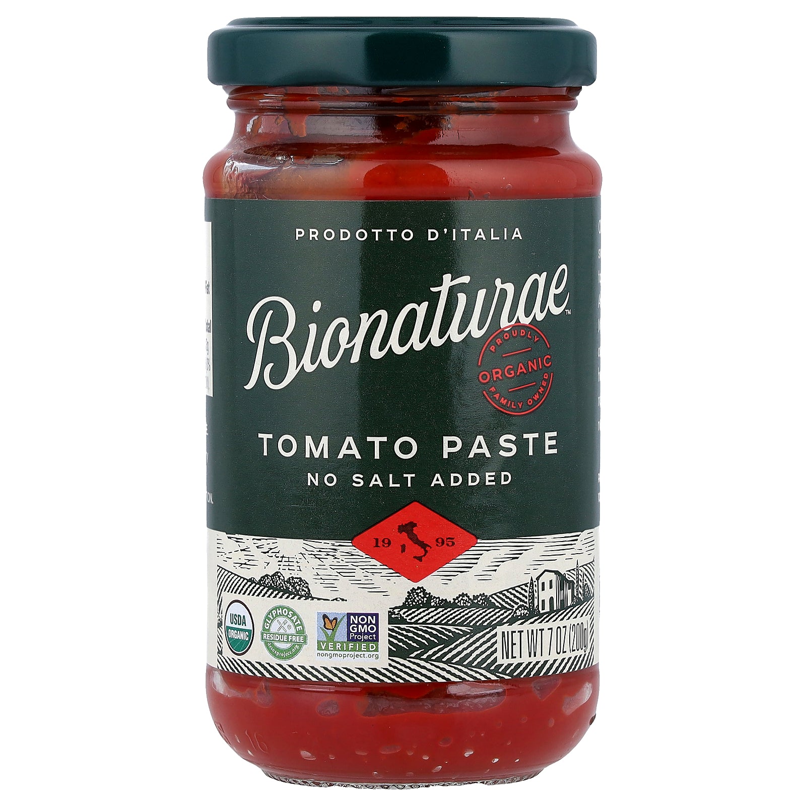 Bionaturae, Organic Tomato Paste, 7 oz (200 g)