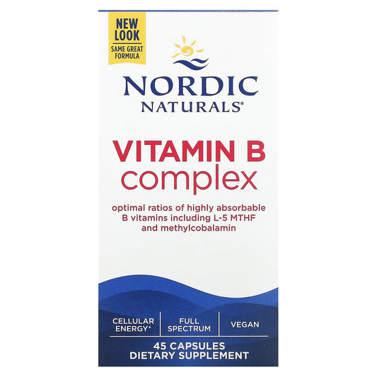 Nordic Naturals, Vitamin B Complex, 45 Capsules