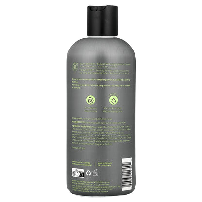 ATTITUDE, Super Leaves™, Shower Gel, For Men, Matcha & Bergamot, 14 fl oz (415 ml)