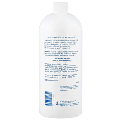 Vanicream, Liquid Cleanser Refill, For Sensitive Skin, Fragrance Free, 32 fl oz (947 ml)