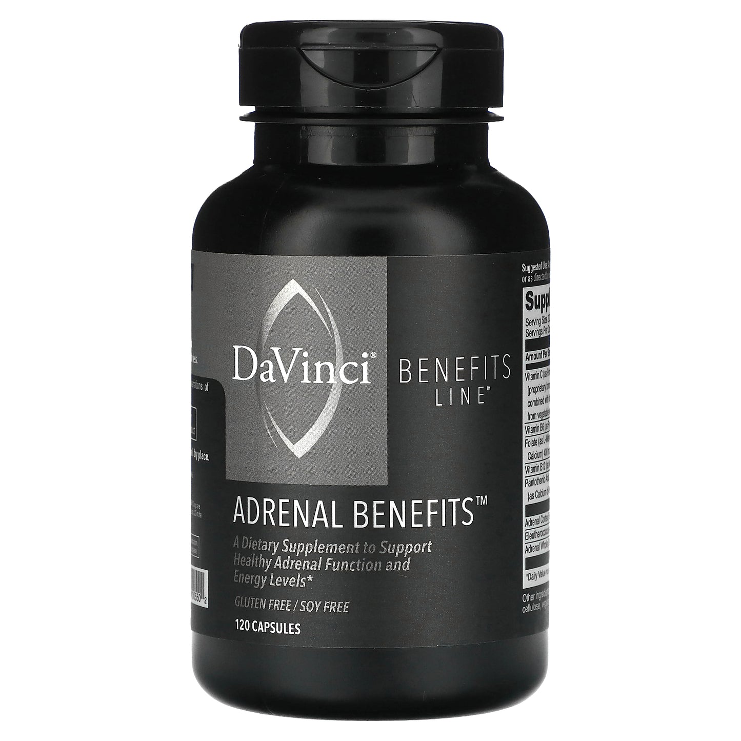 DaVinci Laboratories, Benefits Line, Adrenal Benefits, 120 Capsules