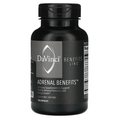 DaVinci Laboratories, Benefits Line, Adrenal Benefits, 120 Capsules