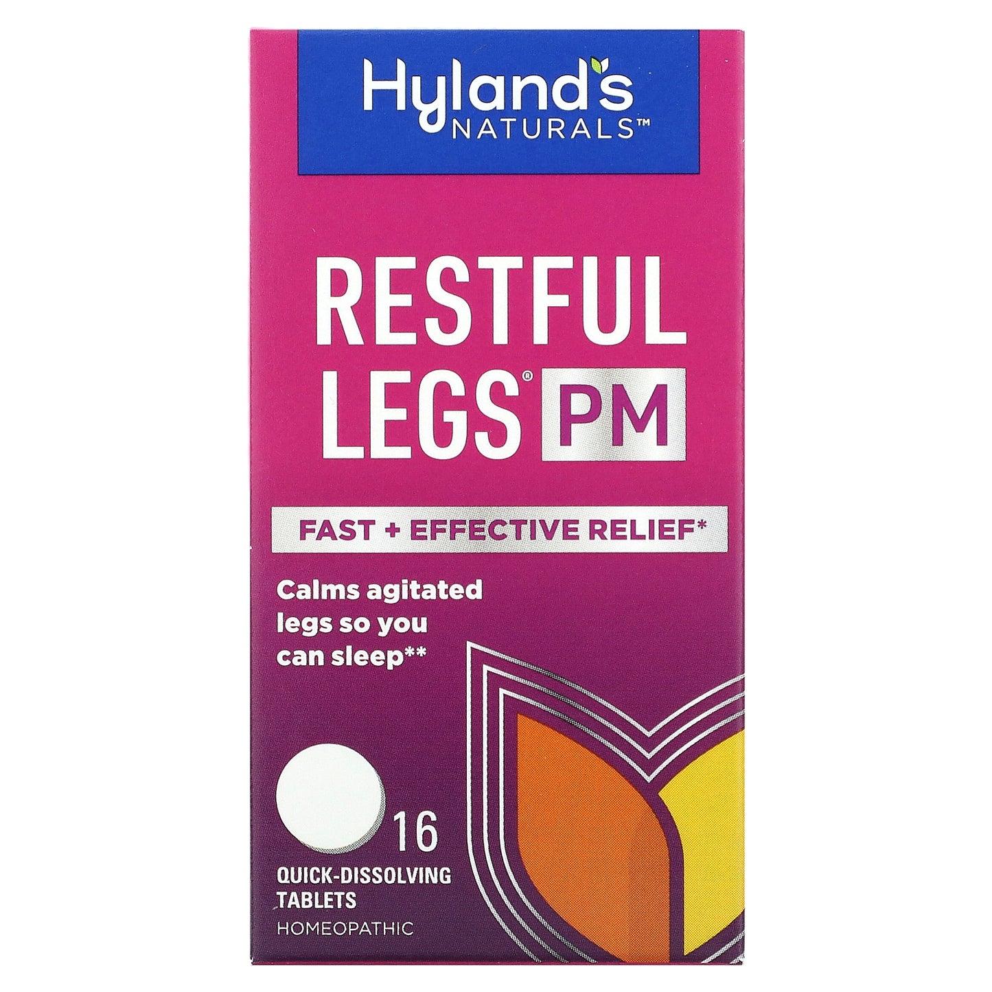 Hyland's Naturals, Restful Legs PM, 16 Quick-Dissolving Tablets