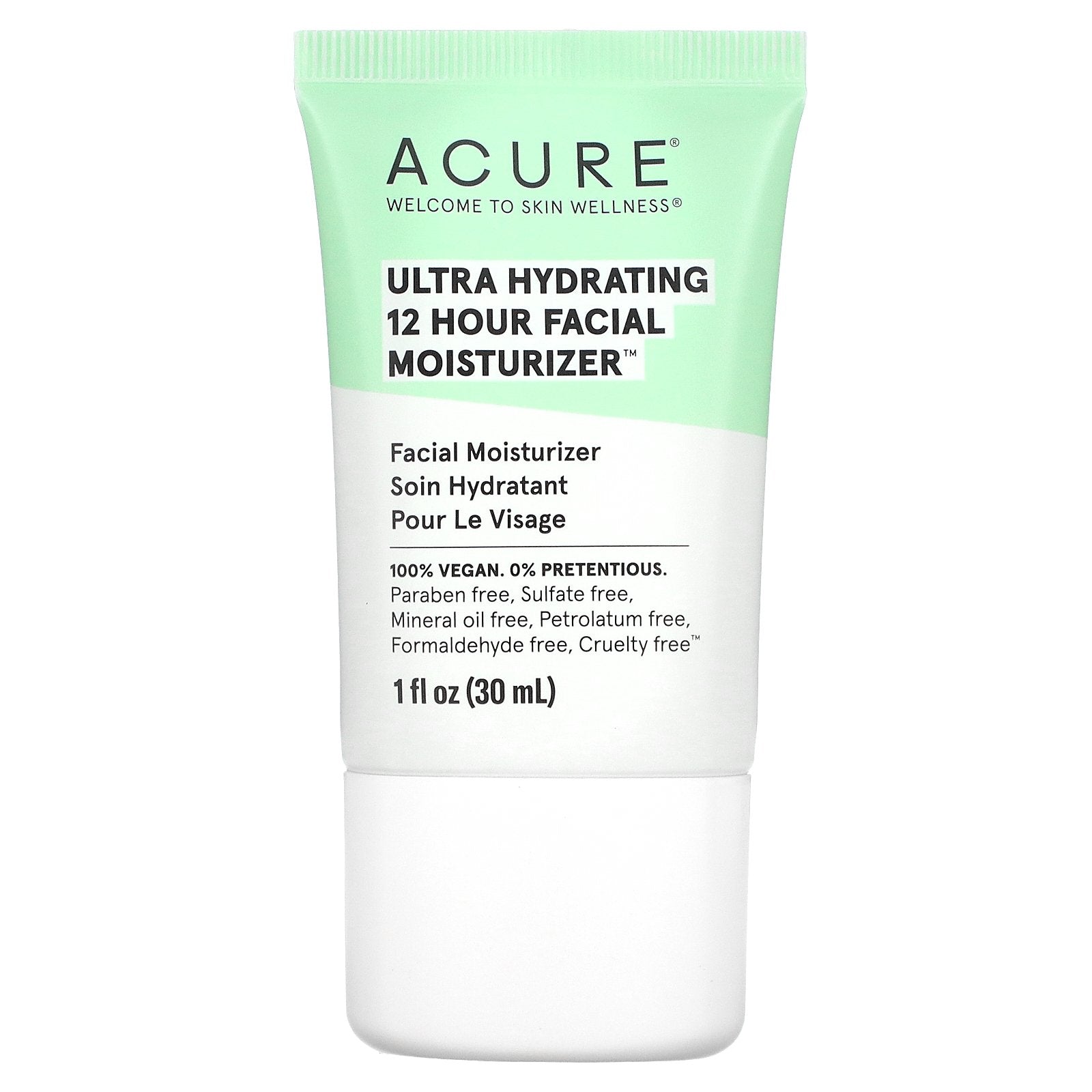 ACURE, Ultra Hydrating, 12 Hour Facial Moisturizer, 1 fl oz (30 ml)