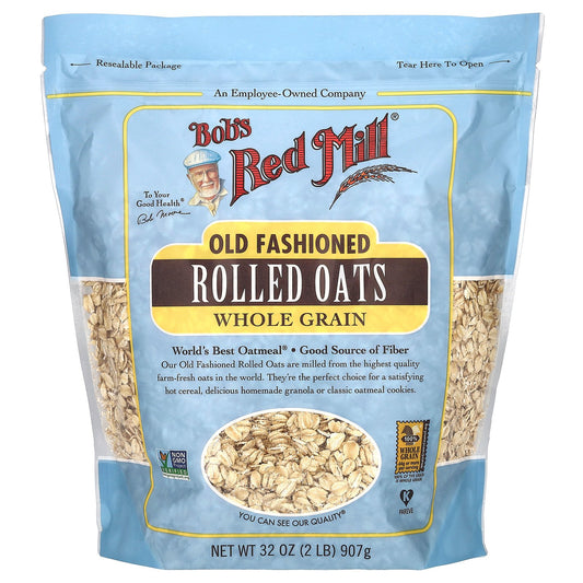 Bob's Red Mill, Old Fashioned Rolled Oats, Whole Grain, 32 oz (907 g)