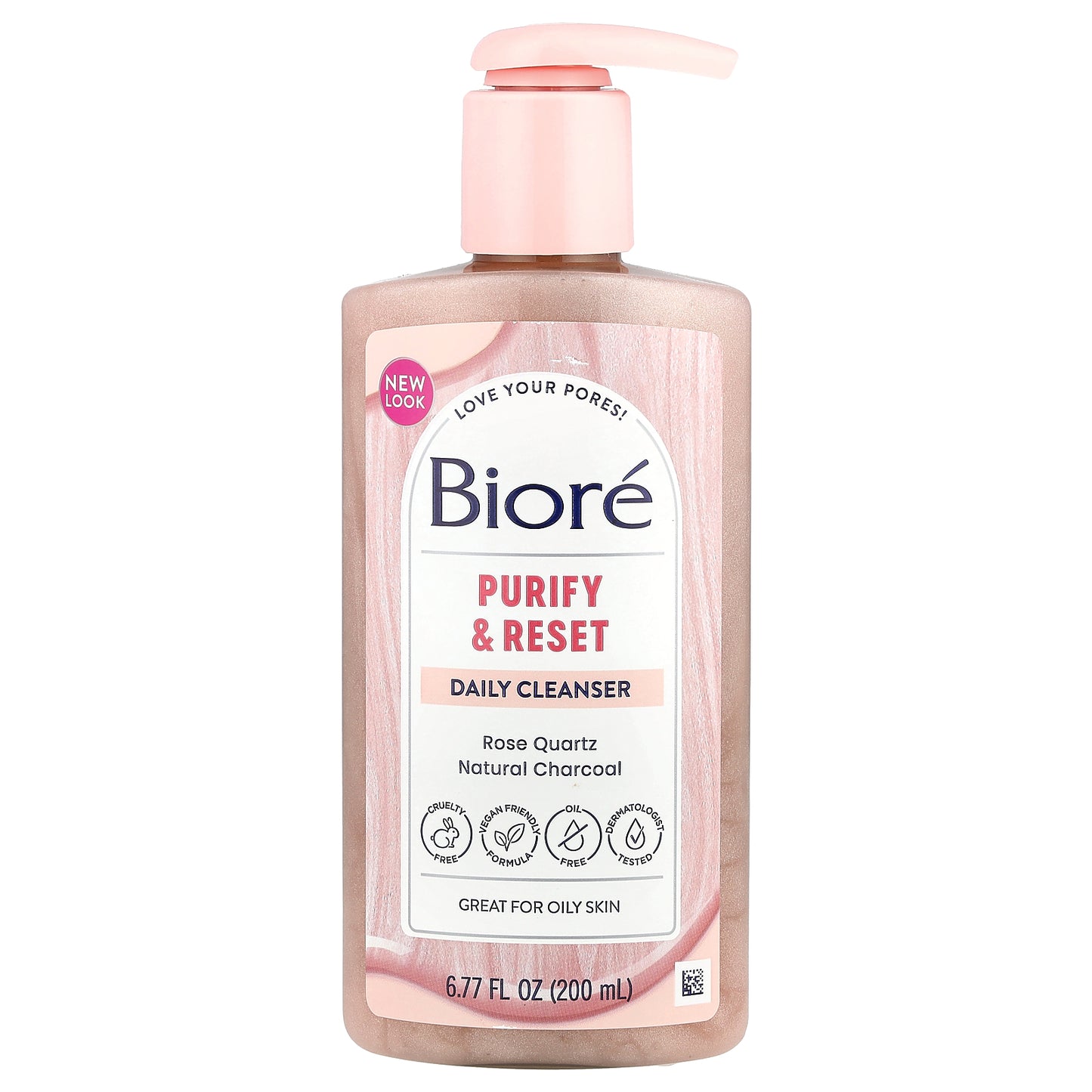 Biore, Purify & Reset Daily Cleanser, 6.77 fl oz (200 ml)