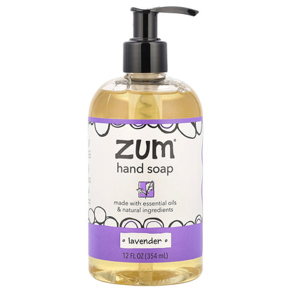 ZUM, Hand Soap, Lavender, 12 fl oz (354 ml)