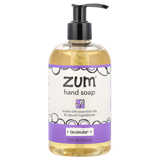 ZUM, Hand Soap, Lavender, 12 fl oz (354 ml)