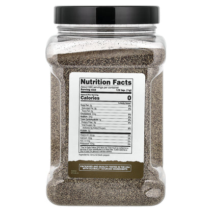 Nutricost, Pantry, Coarse Ground Black Pepper, 21.1 oz (590 g)