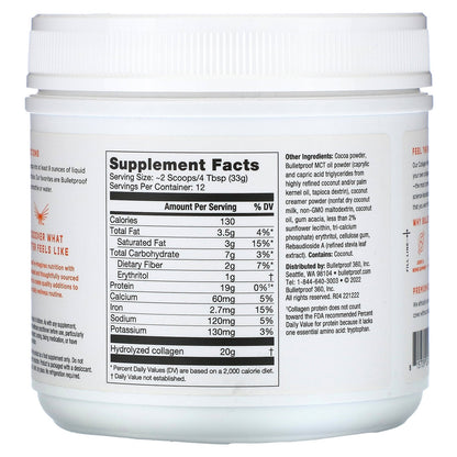 BulletProof, Collagen Peptides, Chocolate, 14.3 oz (405 g)