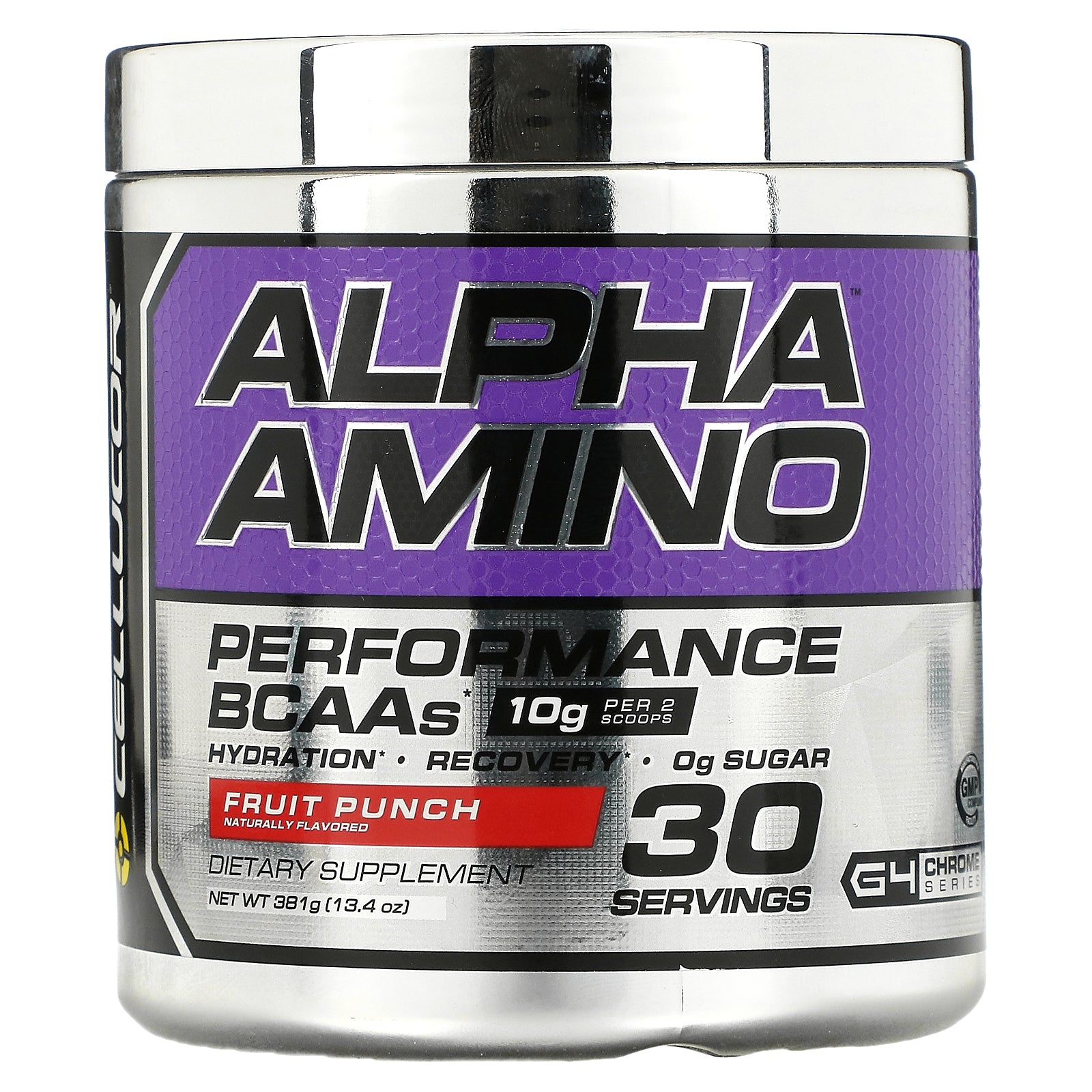 C4 / Cellucor, Alpha Amino™, Performance BCAAs, Fruit Punch, 13.4 oz (381 g)