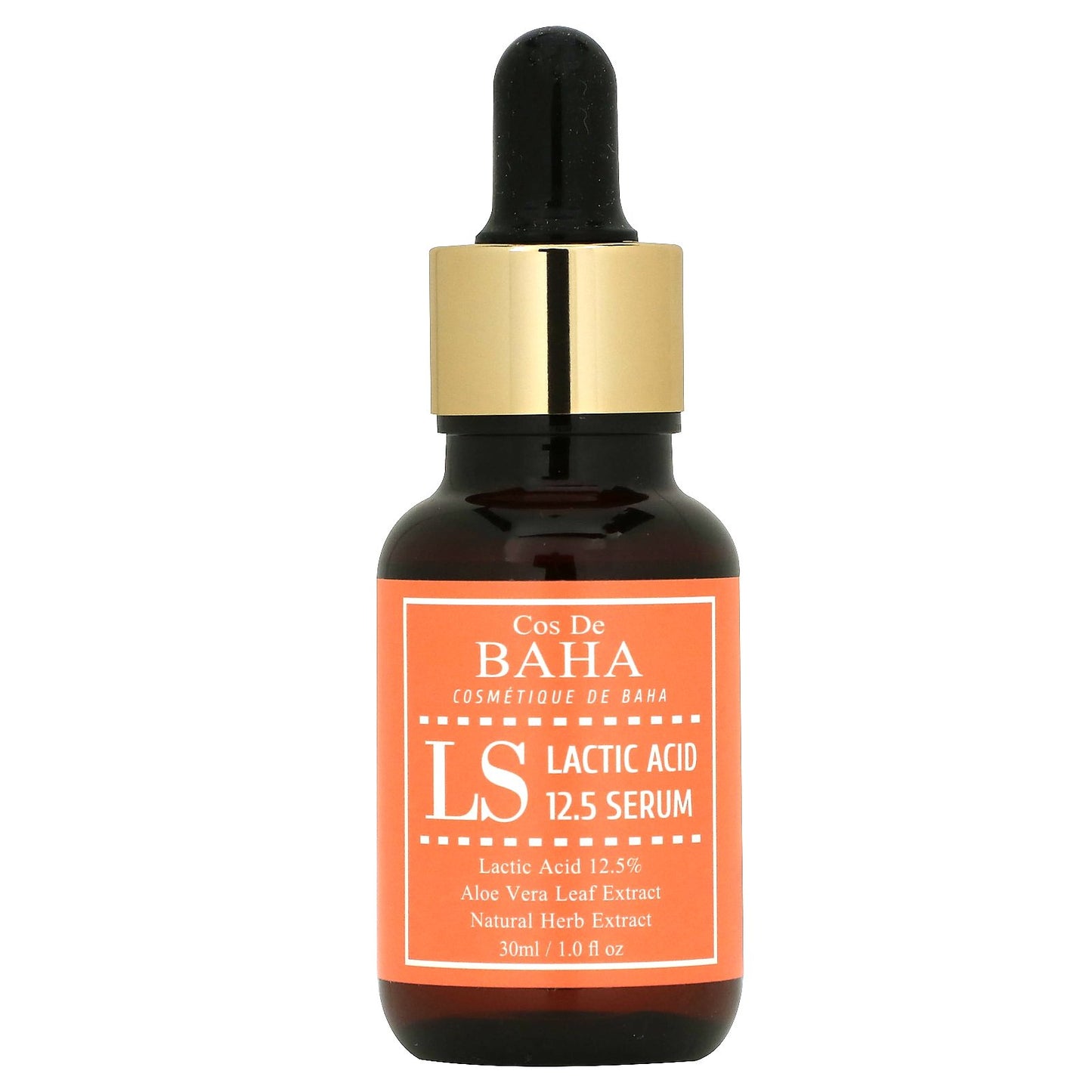 Cos De BAHA, LS, Lactic 12.5 Serum, 1 fl oz (30 ml)