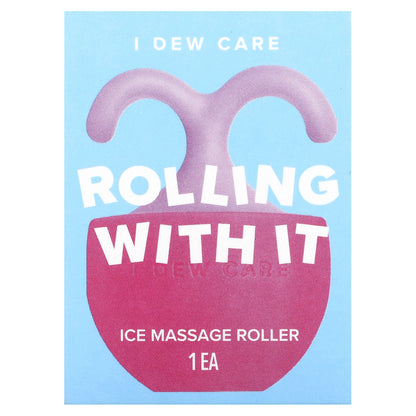 I Dew Care, Rolling With It, Ice Massage Roller, 1 Roller