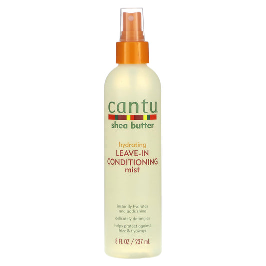 Cantu, Shea Butter, Hydrating Leave-In Conditioning Mist, 8 fl oz (237 ml)