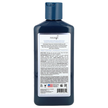 Petal Fresh, Hair ResQ®, Clarifying Shampoo, Scalp Care with Activated Charcoal, 12 fl oz (355 ml)