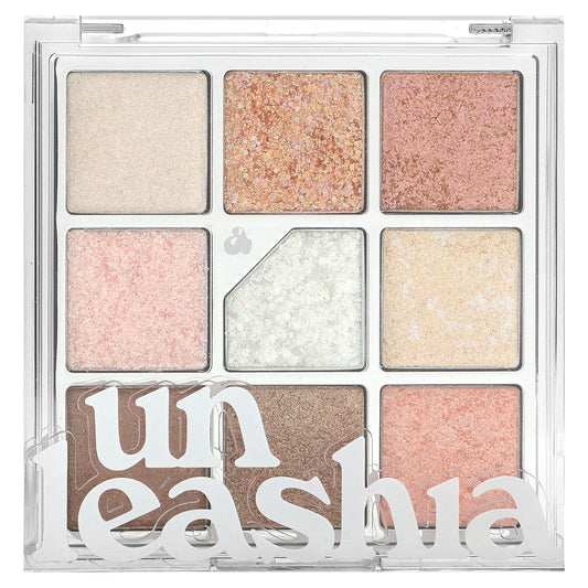 Unleashia, Glitterpedia Eyeshadow Palette, No.1 All of Glitter, 0.233 oz