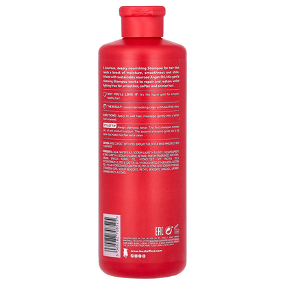 Lee Stafford, Argan Oil Nourishing Shampoo, For Dry, Dull & Naturally Coarse Hair, 16.9 fl oz (500 ml)