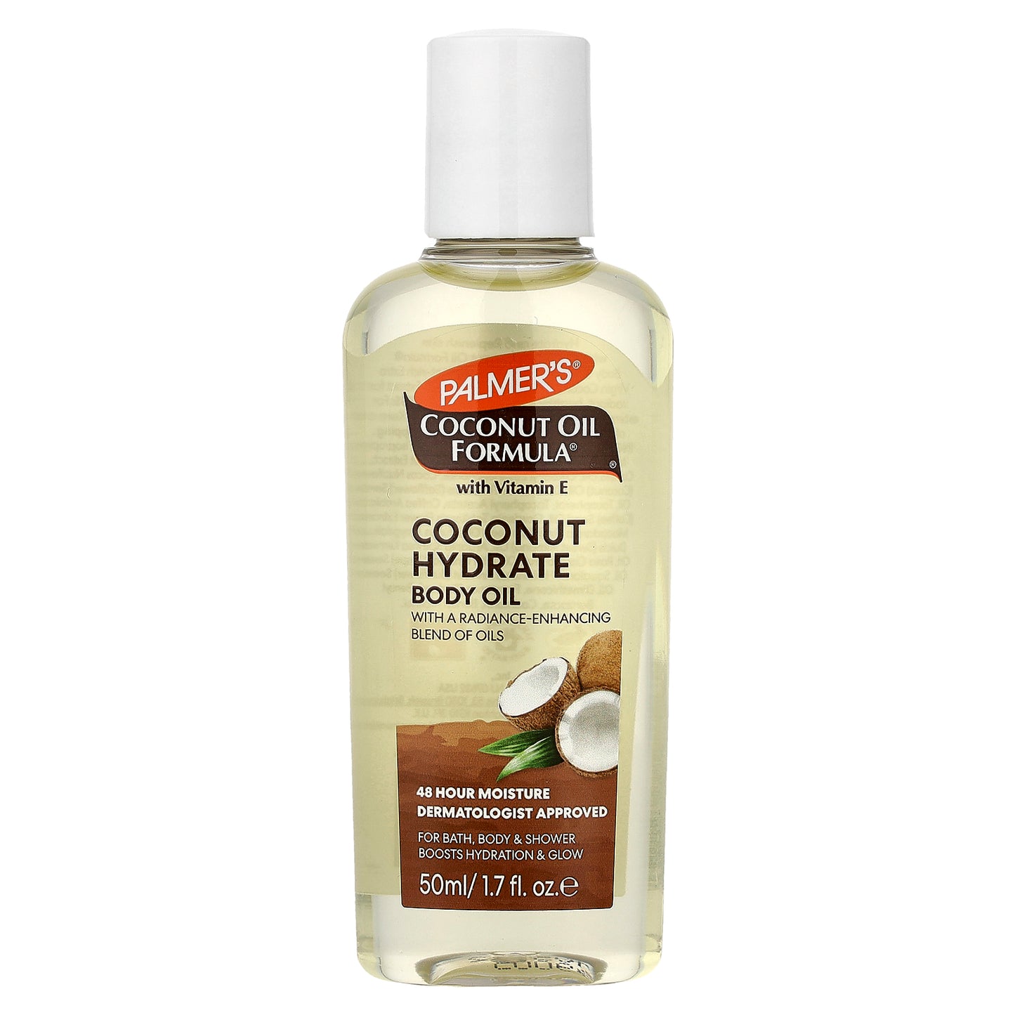Palmer's, Coconut Oil Formula® with Vitamin E, Coconut Hydrate Body Oil, 1.7 fl oz (50 ml)