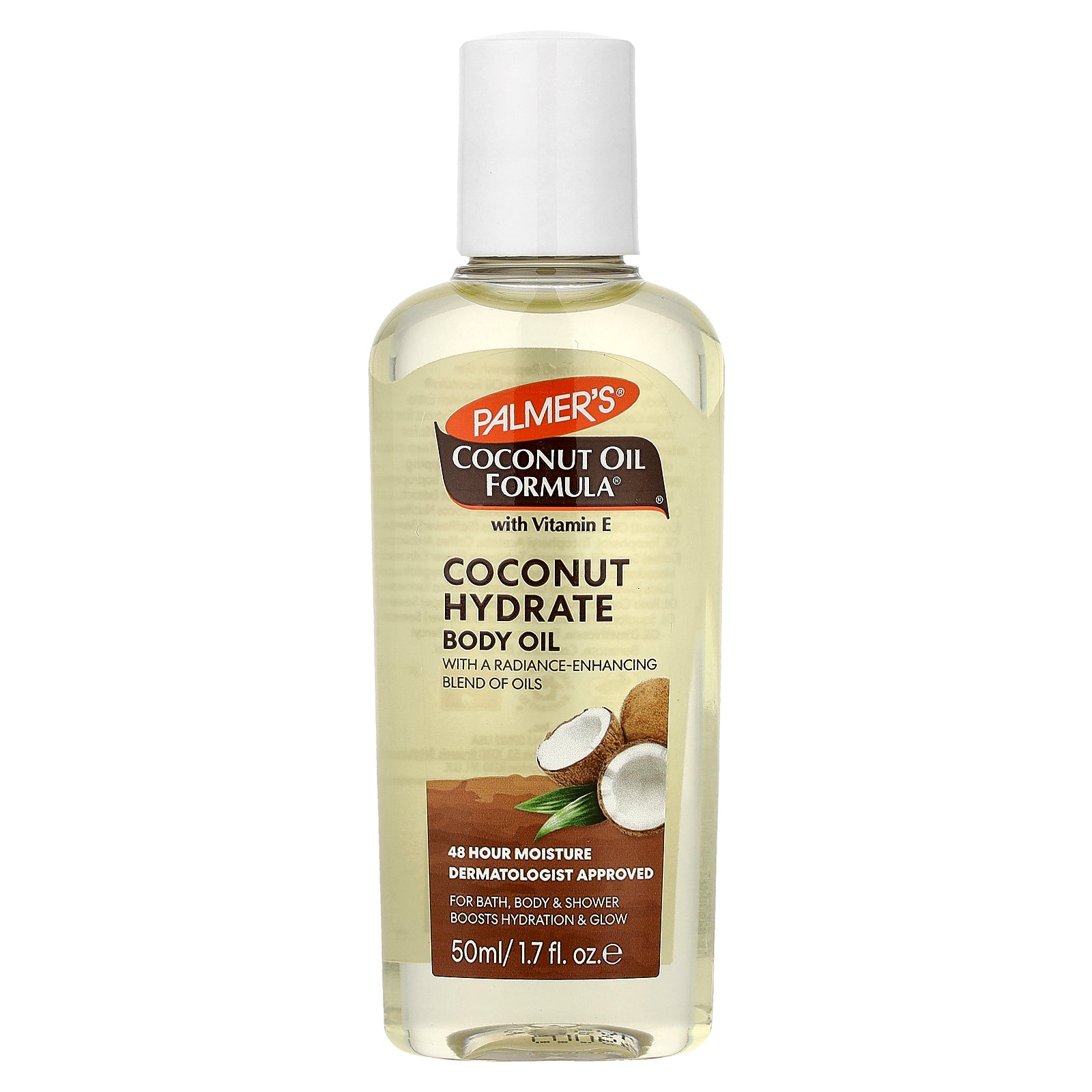 Palmer's, Coconut Oil Formula® with Vitamin E, Coconut Hydrate Body Oil, 1.7 fl oz (50 ml)
