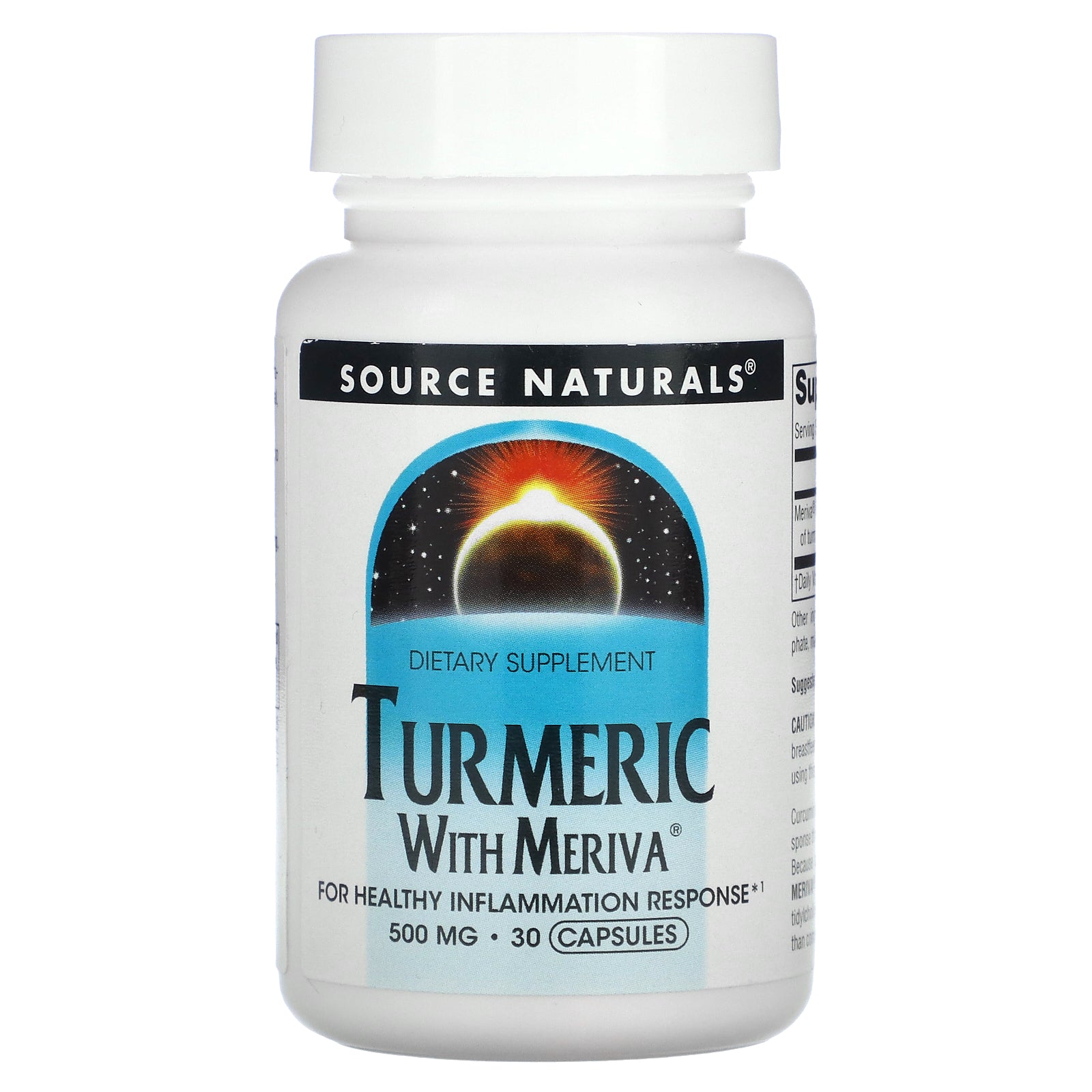 Source Naturals, Turmeric With Meriva, 500 mg, 30 Capsules