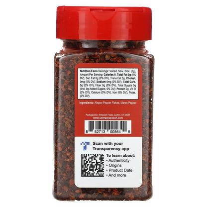 USimplySeason, Artisan Pepper Blend, Aleppo Marash, 5 oz (141 g)