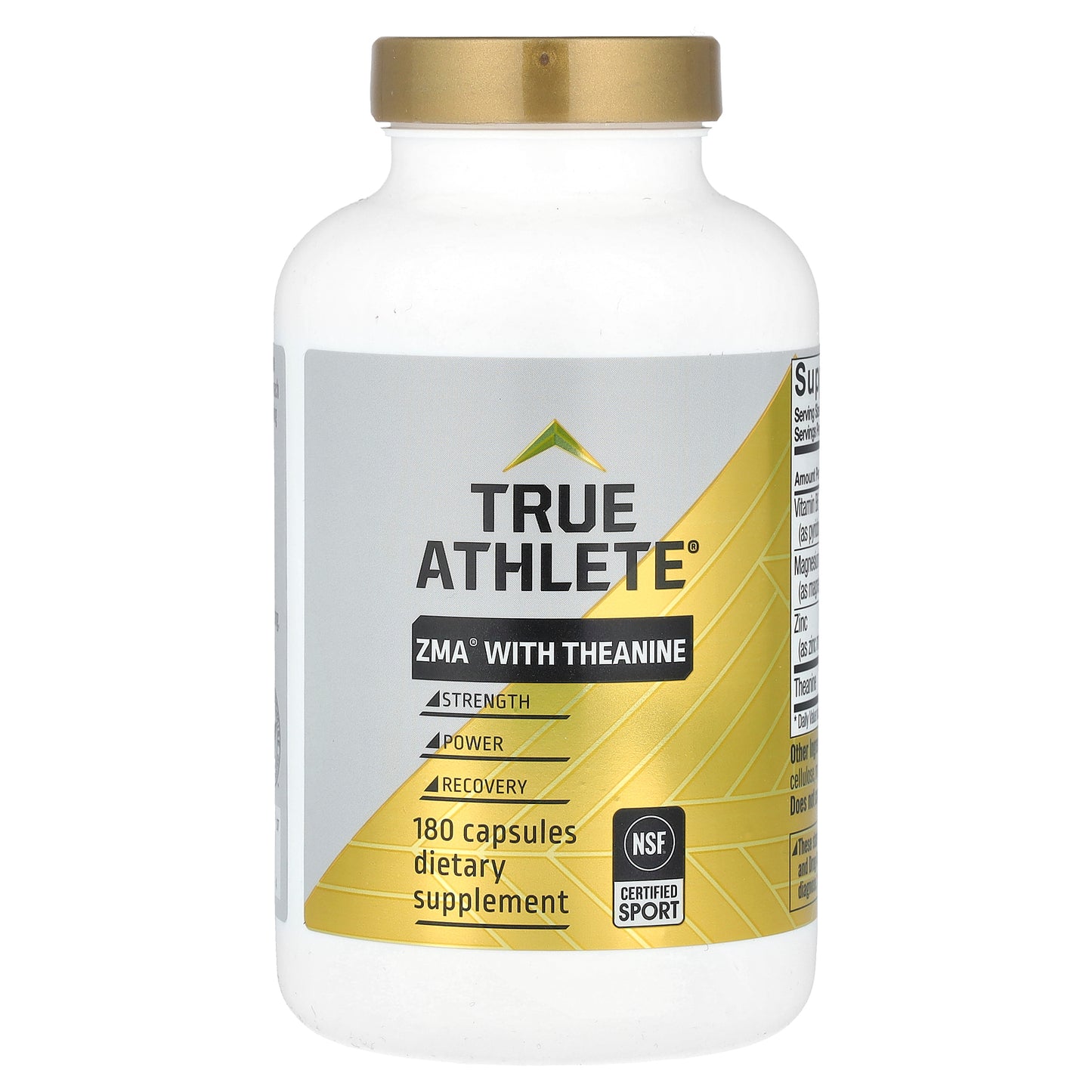 True Athlete, ZMA® With Theanine, 180 Capsules