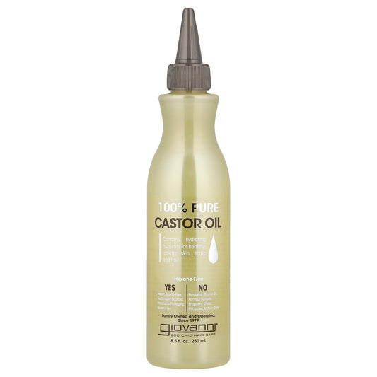 Giovanni, 100% Pure Castor Oil, 8.5 fl oz (250 ml)