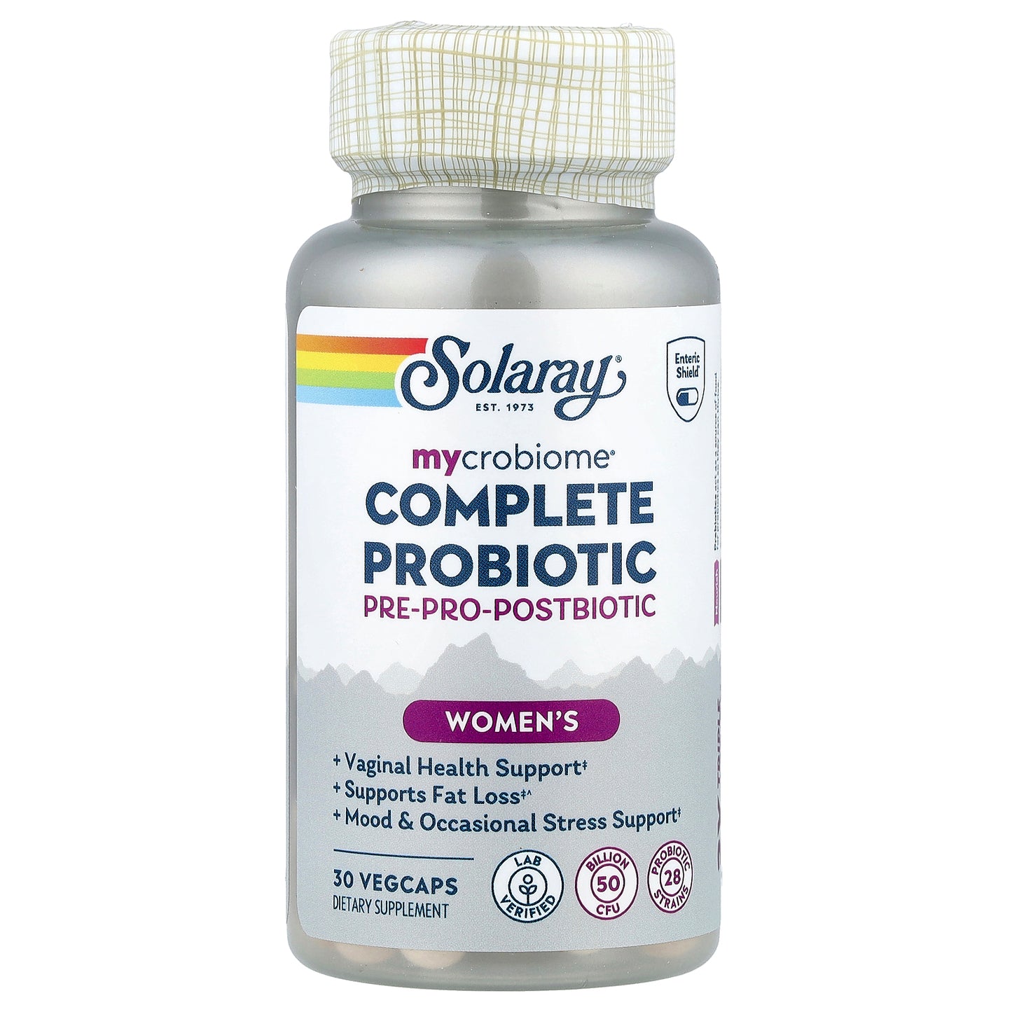 Solaray, Mycrobiome®, Complete Probiotic, Women's, 30 VegCaps