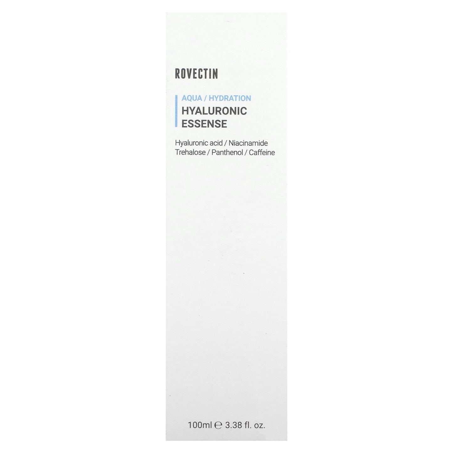 Rovectin, Aqua Hyaluronic Essense, 3.38 fl oz (100 ml)