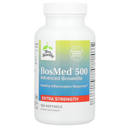 Terry Naturally, BosMed 500, Advanced Boswellia, 500 mg, 120 Softgels