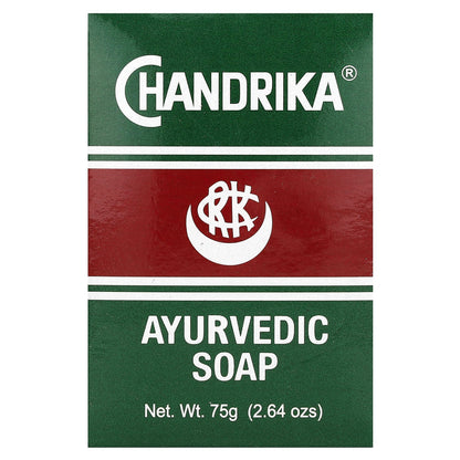 Chandrika Soap, Ayurvedic Bar Soap, 1 Bar, 2.64 oz (75 g)