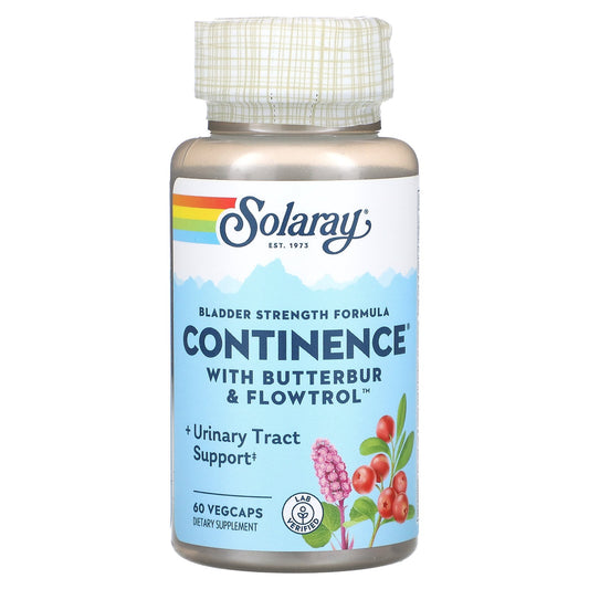 Solaray, Continence, 60 VegCaps