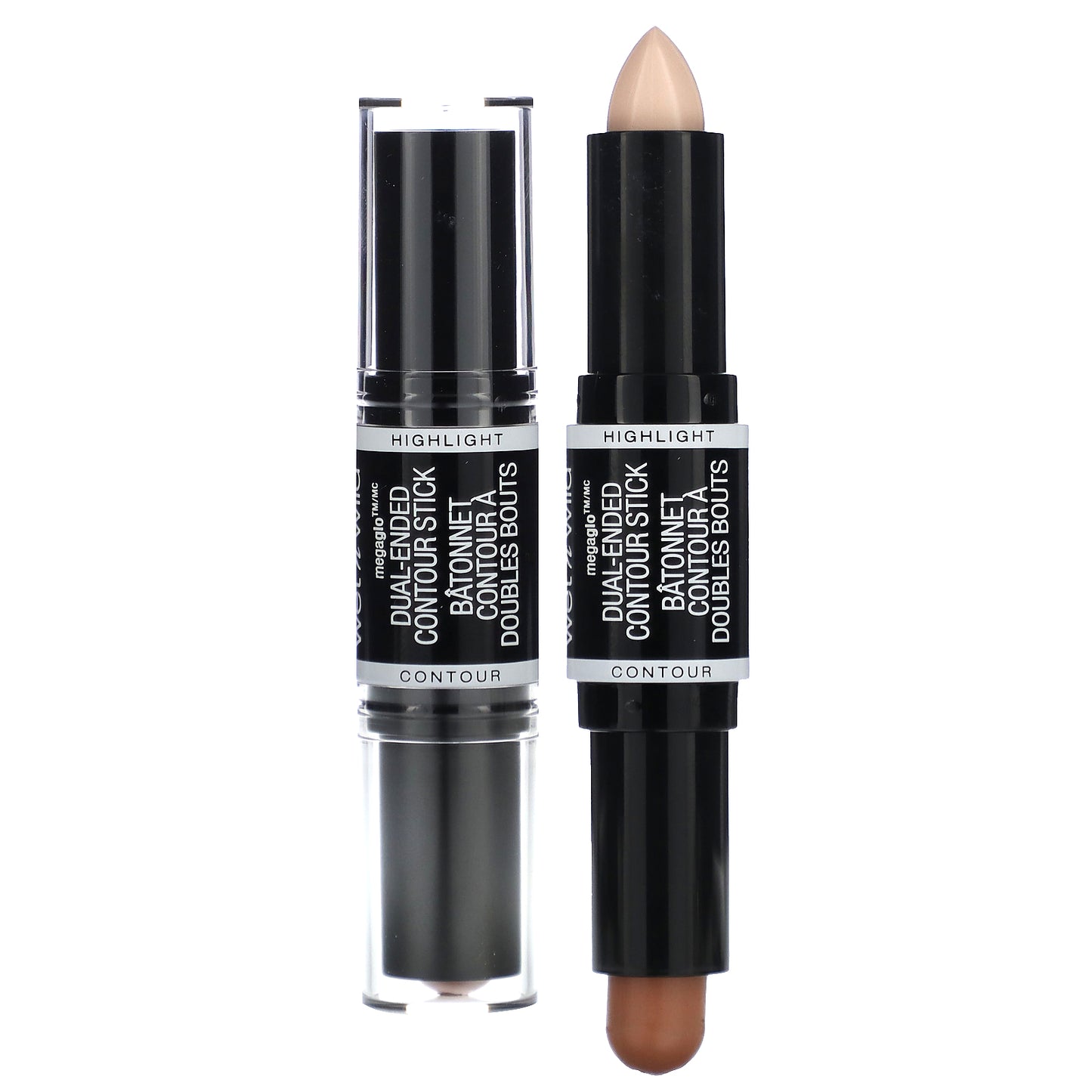 wet n wild, MegaGlo, Dual-Ended Contour Stick, Light/Medium, 0.28 oz (8 g)