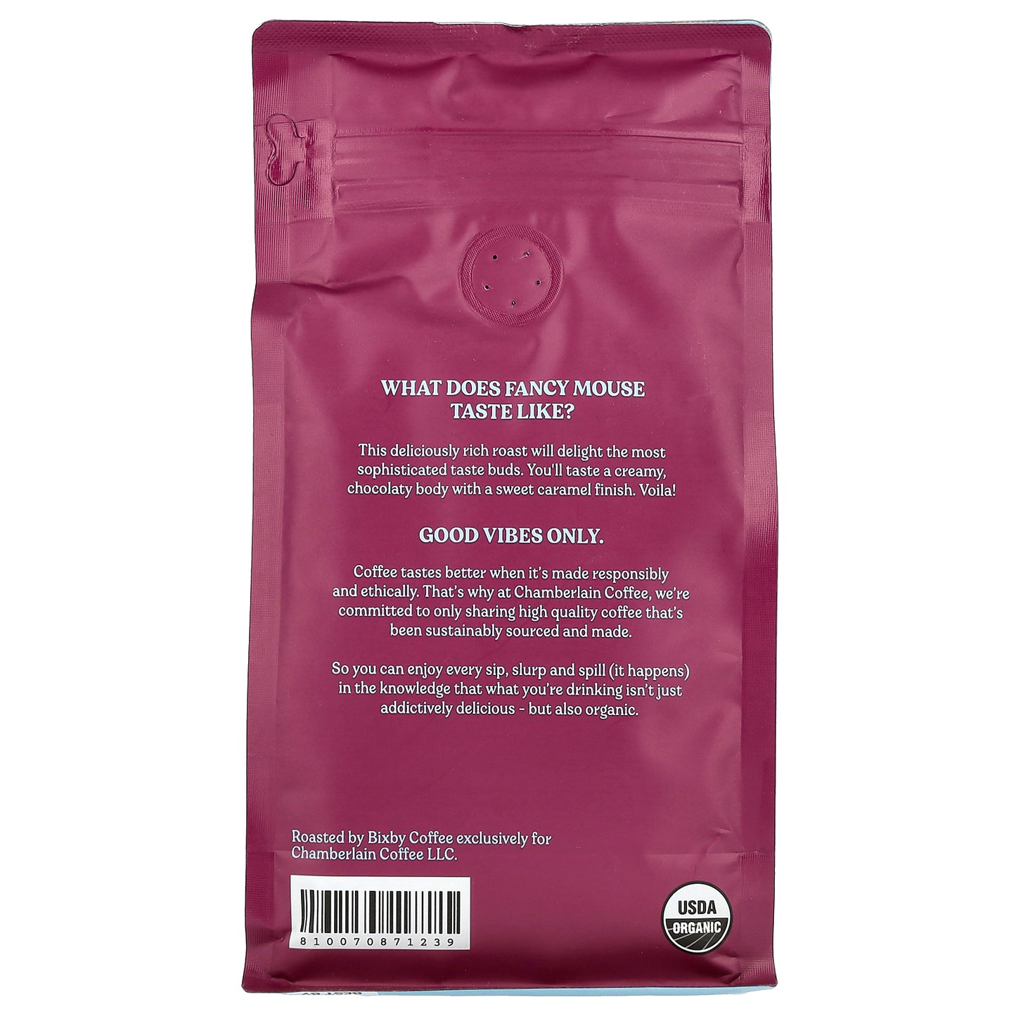 Chamberlain Coffee, Fancy Mouse Espresso Blend, Ground, 12 oz (340 g)