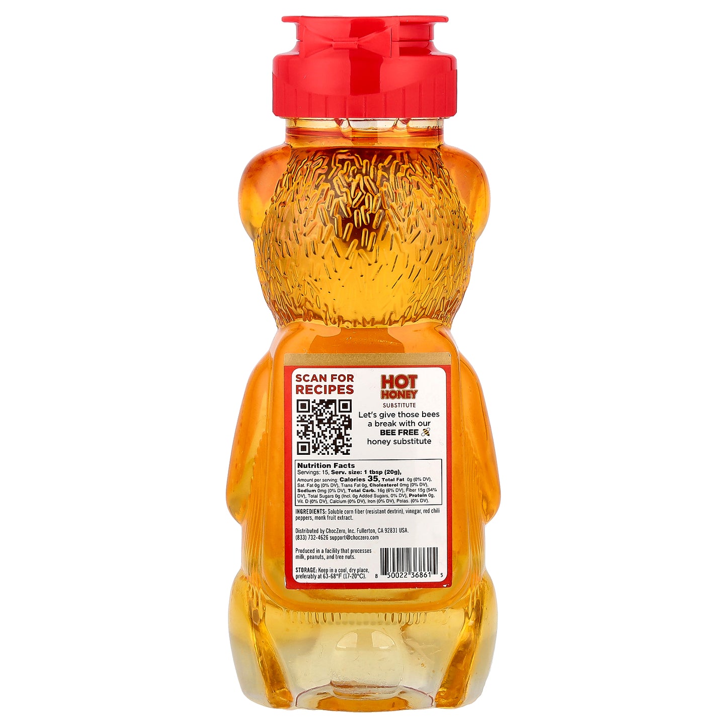 ChocZero, Premium Syrup, Hot Honey Substitute, 10.5 oz (297 g)